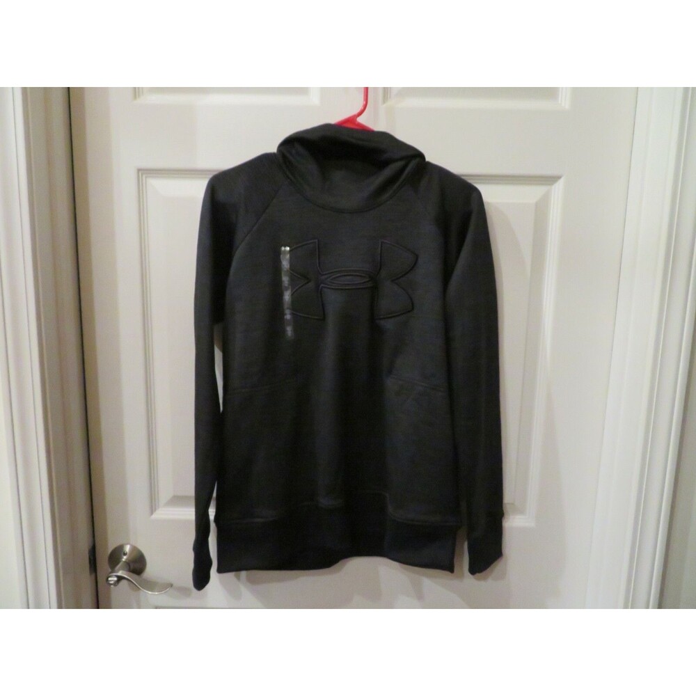 NWT Womens Black & Gray Under Armour Hoodie, M